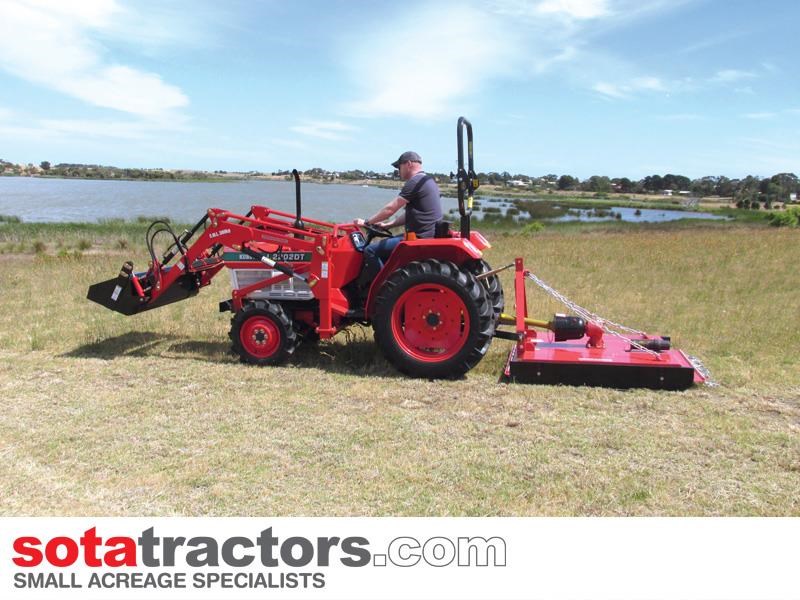 kubota l2202dt tractor + 4 in 1 loader + backhoe 644625 012