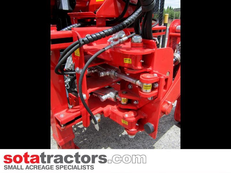 kubota l2402dt tractor + 4 in 1 loader + backhoe 646095 024