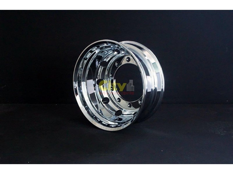rims 10/335 8.25x22.5 retrofit 32mm stud hole mirror chrome alloy rim 773370 003