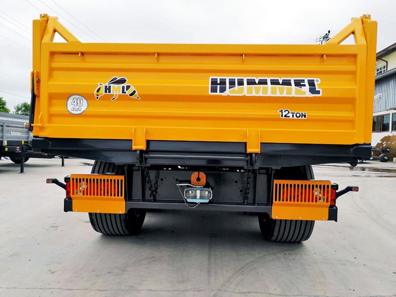 hummel hummel  12 tonne dropside trailer 802399 008