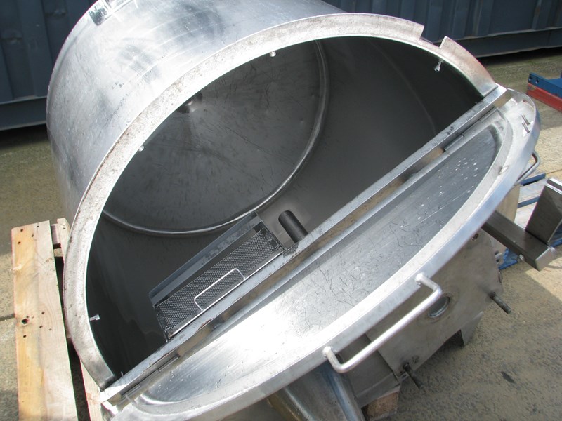 stainless steel tank with mixer 600l 815006 006
