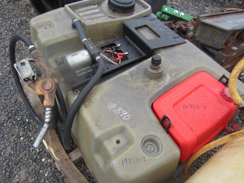 diesel fuel tank with electric pump & hose 818771 004