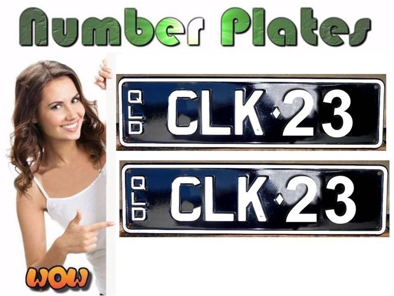 number plates clk23 819643 001