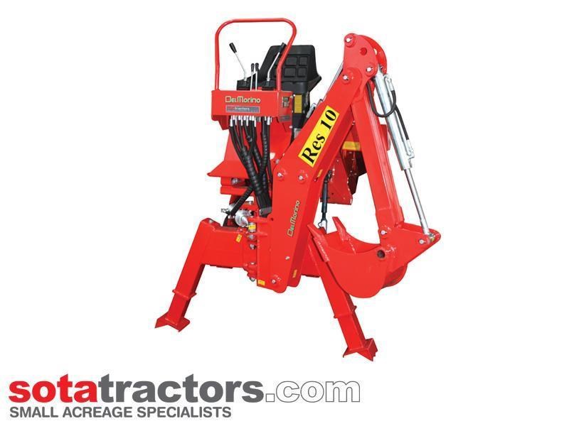 apollo 30hp tractor + 4 in 1 loader + backhoe 824281 014