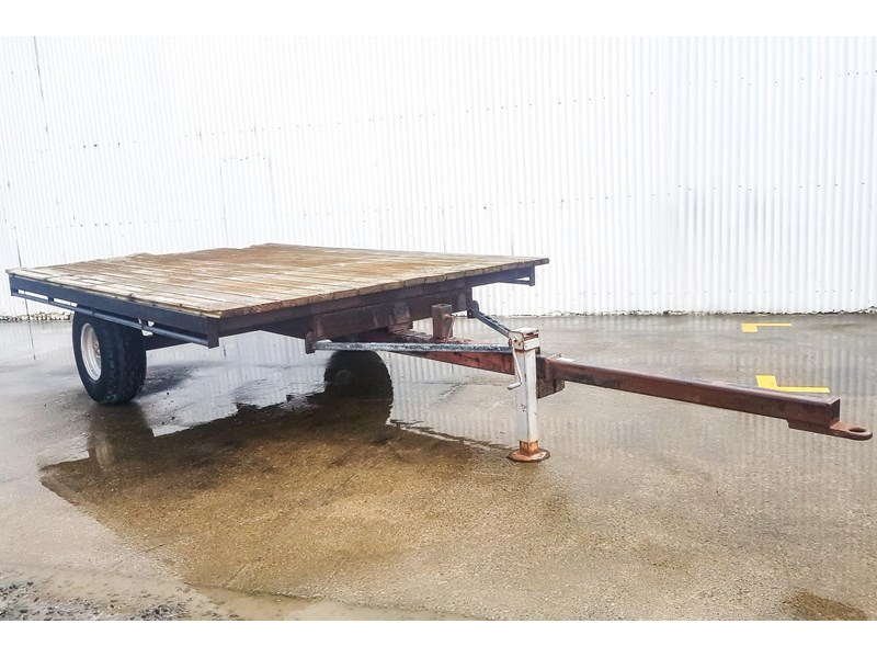 agricultural single axle bale trailer 838500 001