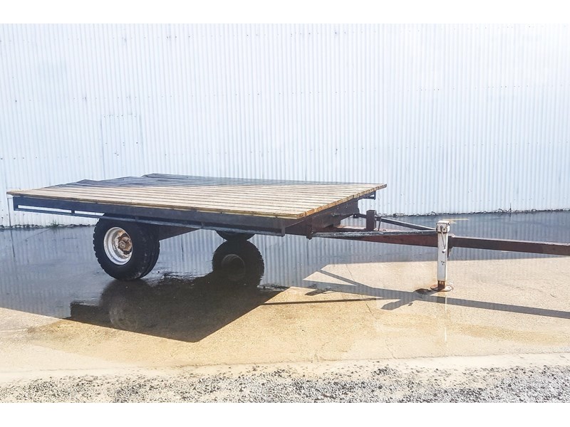 agricultural single axle bale trailer 838500 002