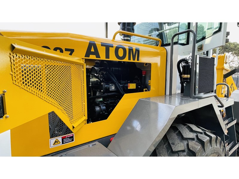 atom al927 premium 115hp 2.8ton wheel loader (gp bucket + 4in1 bucket+forks) 853293 032