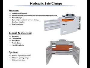 2020 East West Engineering Bale Clamp Attachment Rbc For Sale