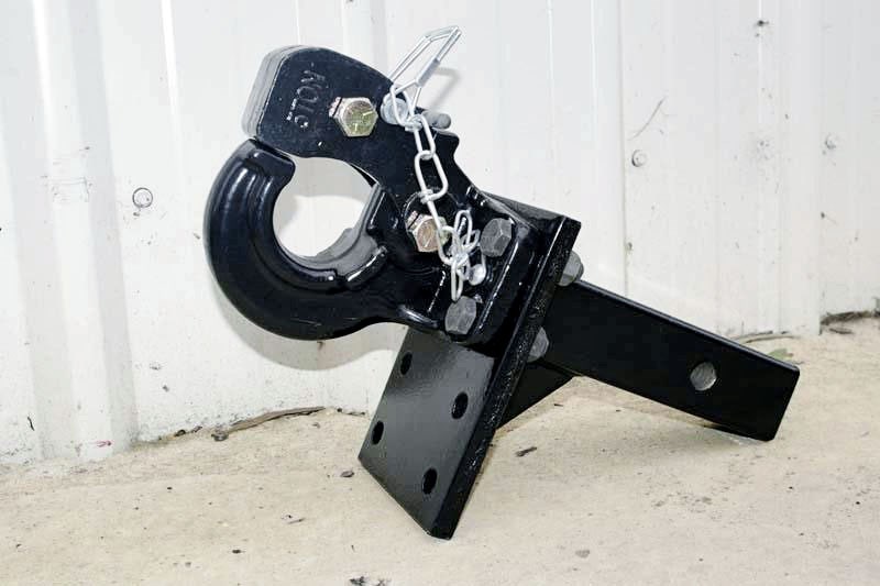 workmate 5 ton forged pintle hook with 4 hole mount 11323 001