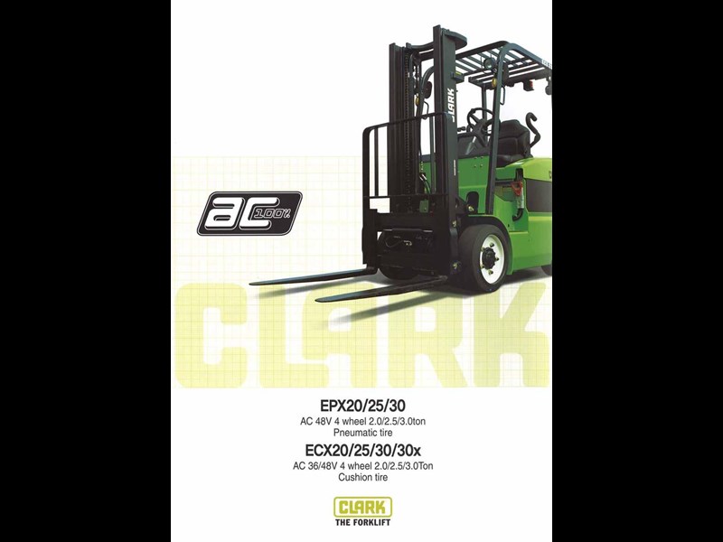clark epx20 electric forklift 270472 003