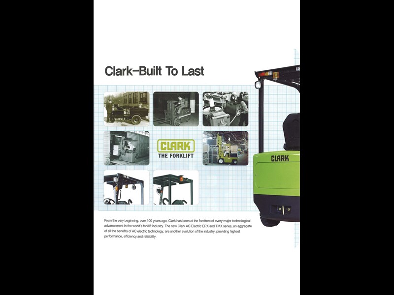 clark epx18 electric forklift 270470 005