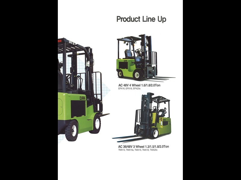 clark epx18 electric forklift 270470 007