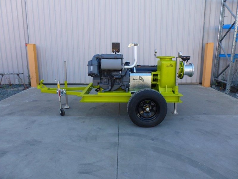 remko rs200 8" irrigation pump -trailer mounted 408301 003
