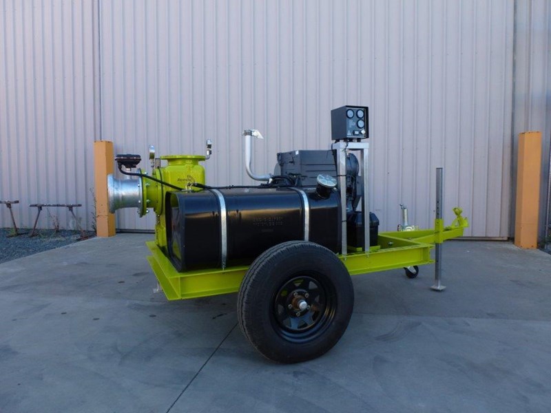 remko rs200 8" irrigation pump -trailer mounted 408301 029