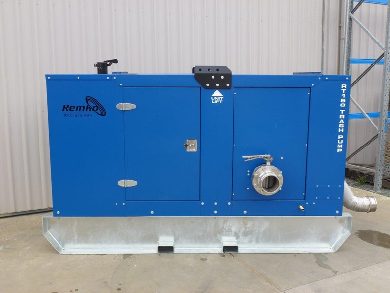 remko rt-150 6" silenced diesel pump package 408316 019