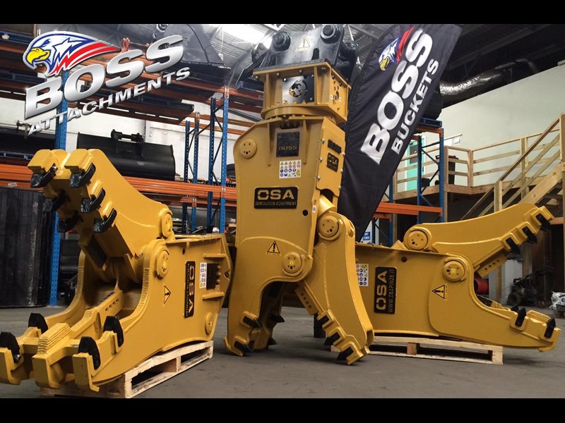boss attachments osa rs series demolition shears  - in stock 446775 001