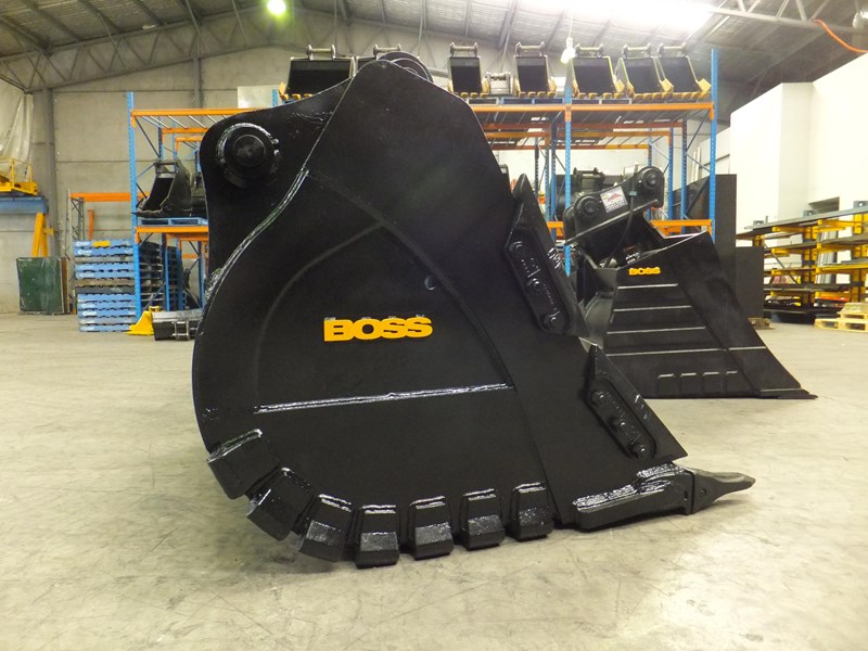 boss attachments boss italia 100-150 ton mine spec rock buckets 450588 001