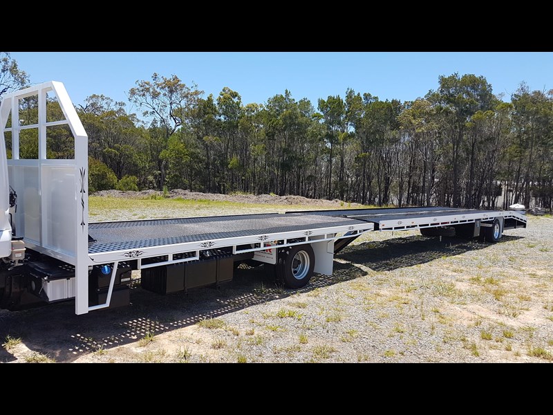 fwr 3 car carrier/transporter - tray, trailer & tow-bar 456623 005