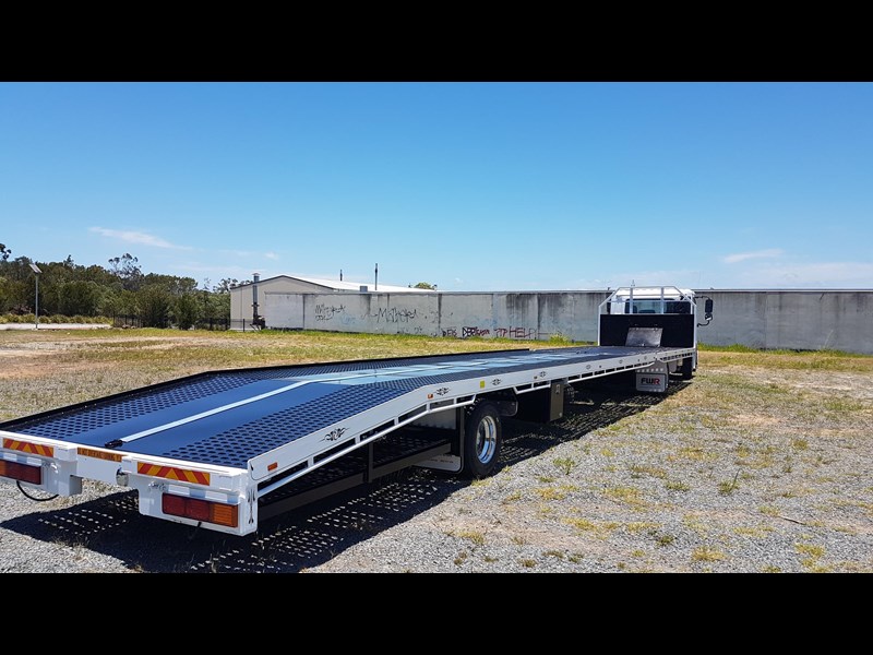 fwr 3 car carrier/transporter - tray, trailer & tow-bar 456623 015