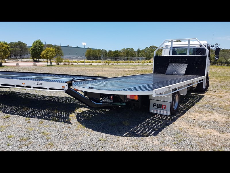 fwr 3 car carrier/transporter - tray, trailer & tow-bar 456623 017