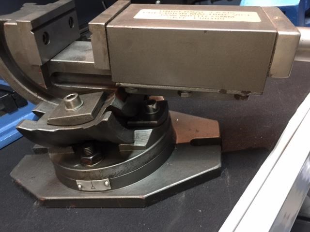 steelmaster industrial 3 axis precision machine vice - 75mm jaw width. 701630 017