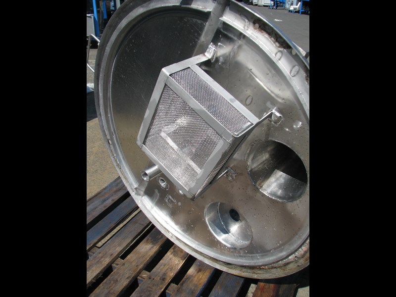 stainless steel tank with mixer 600l 815006 007