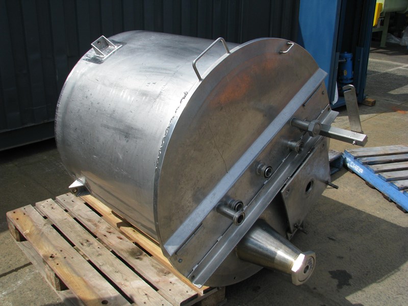 stainless steel tank with mixer 600l 815006 009