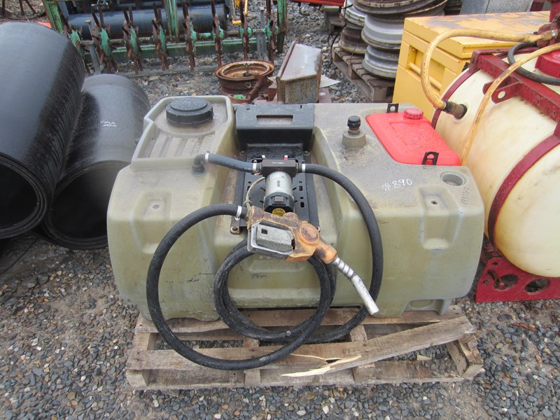 diesel fuel tank with electric pump & hose 818771 005