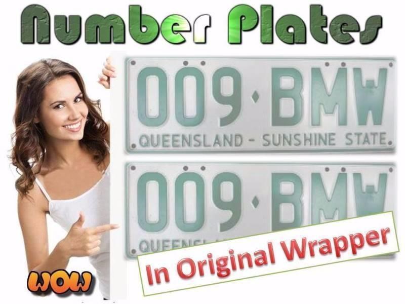 number plates 009bmw 819650 001