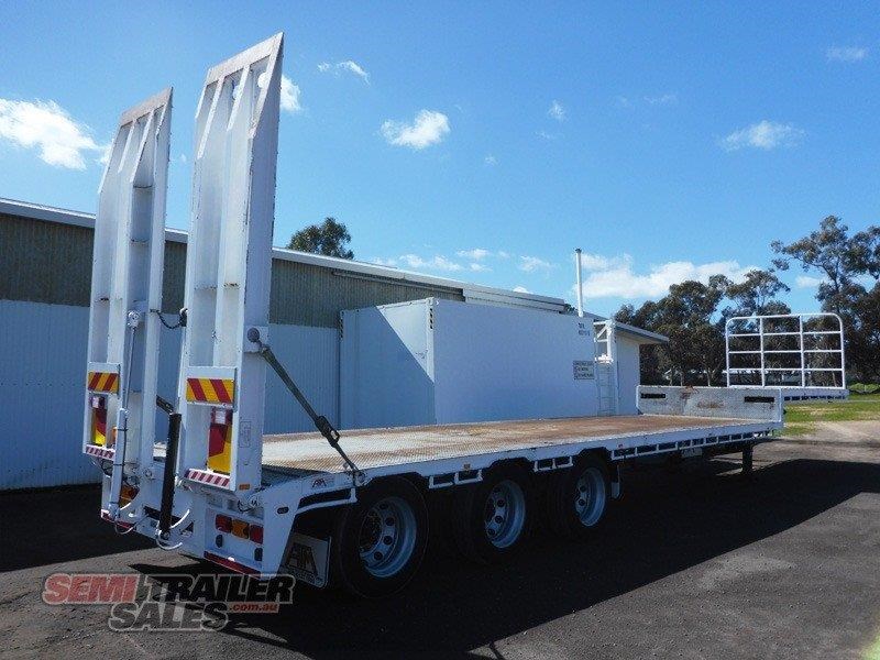 atm semi drop deck trailer with ramps 744228 005
