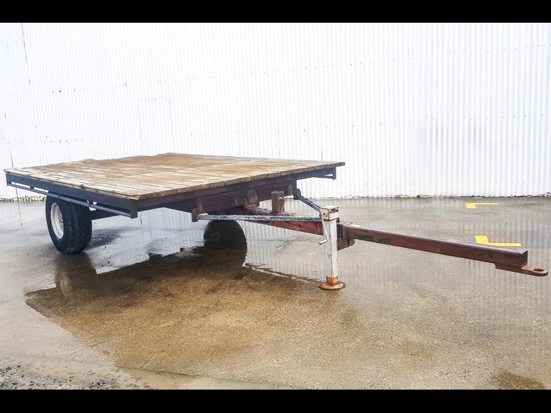 agricultural single axle bale trailer 838500 001