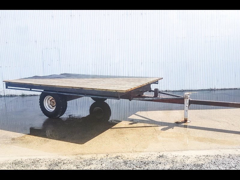 agricultural single axle bale trailer 838500 003