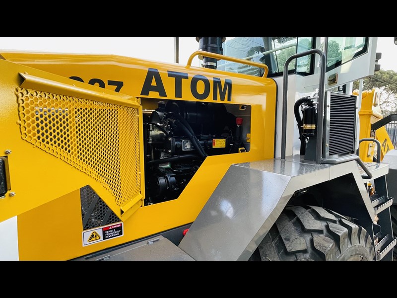atom al927 premium 115hp 2.8ton wheel loader (gp bucket + 4in1 bucket+forks) 853293 063