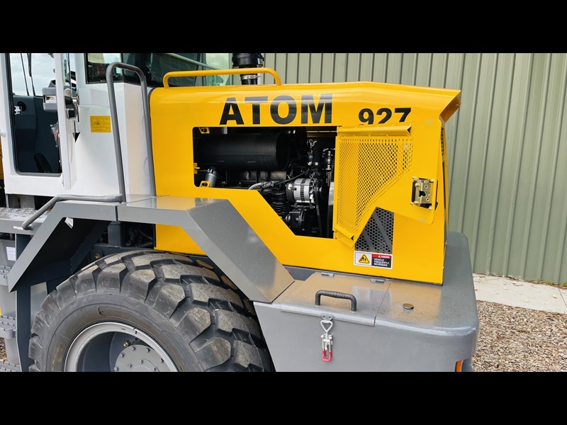 atom al927 premium 115hp 2.8ton wheel loader (gp bucket + 4in1 bucket+forks) 853293 065