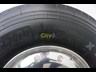 michelin xfe super single tyre on alcoa durabright alloy rim 575500 016