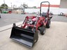 mahindra emax + loader + canopy + grill guard + 4 in 1 bucket + backhoe 591989 008