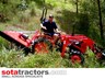 kubota l2201dt tractor + 4 in 1 loader + backhoe 644613 012