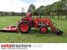 kubota l2402dt tractor + 4 in 1 loader + backhoe 646095 022