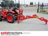 kubota l2402dt tractor + 4 in 1 loader + backhoe 646095 004