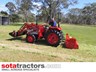 kubota l2402dt tractor + 4 in 1 loader + backhoe 646095 028