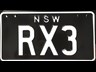 number plates rx3 782167 002