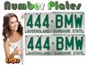 number plates 444 bmw 819645 002