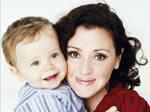 Tina Arena and her son Gabriel