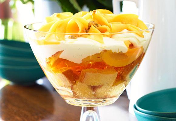 **Summer trifle**
<br><br>
A fresh and zesty dessert to enjoy in the Australian heat
<br><br>
[**Read the full recipe here**](https://www.womensweeklyfood.com.au/recipes/summer-trifle-20056|target="_blank")
