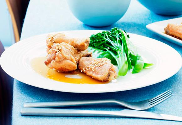 **Crispy chicken wings with honey sauce**
<br><br>
A classic Asian dish, these honey chicken wings are a favourite on most Chinese restaurant menus. Recreate this delicious chicken dish for your family and friends for dinner.
<br><br>
[**Read the full recipe here**](https://www.womensweeklyfood.com.au/recipes/crispy-chicken-wings-with-honey-sauce-13714|target="_blank") 
<br><br>
[**Read next: Best Christmas cake and Christmas pudding recipes**](https://www.nowtolove.com.au/christmas/christmas-food/classic-christmas-cakes-and-perfect-plum-puddings-18243|target="_blank")
