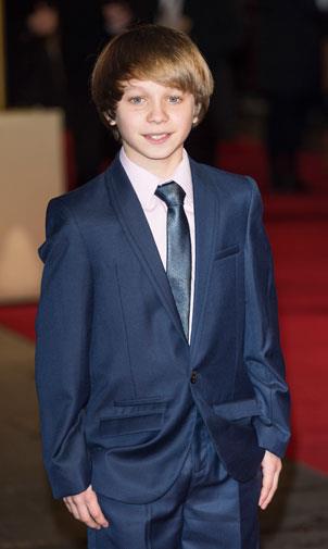 The film's young star Daniel Huttlestone.