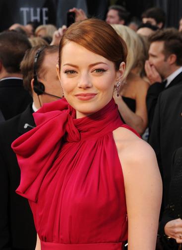 Emma Stone, 23, has Nicole Kidman's curly red hair and acting talent.