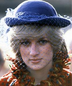 This early, undated photo of Lady Diana taken before her marriage to Prince Charles shows the future Princess already had a sense of sophistication and style.