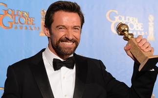 Hugh Jackman Golden Globe award