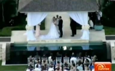 Jennifer Hawkins marries Jake Wall in Bali ceremony